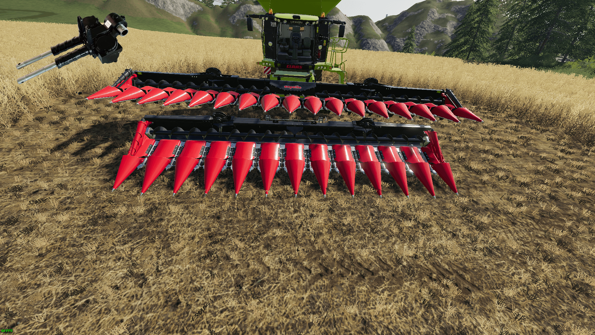 Aluminijasti koruzni menjalnik za žetveni kombajn